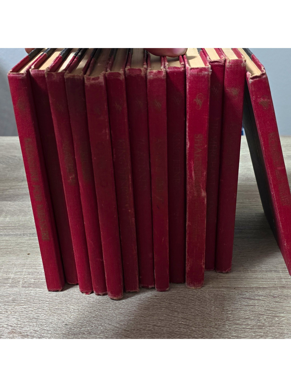 The New Temple Shakespeare by William Shakespeare Hardcover Book Set English